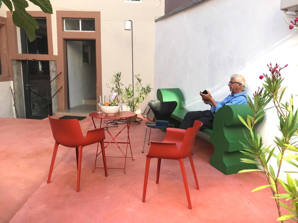 Boutique-Ferienwohnung Im Alten Weinhaus Moser Grunstadt Bagian luar foto